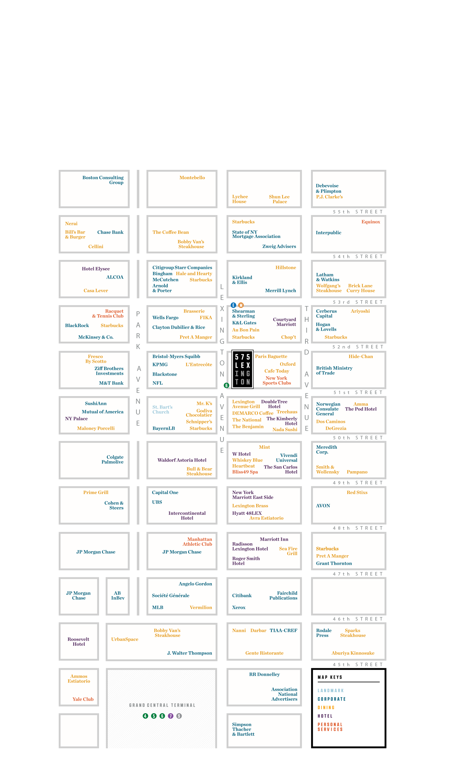 575 Lexington midtown Manhattan office space